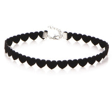 Load image into Gallery viewer, Black Velvet Choker Necklaces