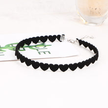 Load image into Gallery viewer, Black Velvet Choker Necklaces