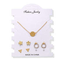 Load image into Gallery viewer, Earrings Set Acrylic Pearl