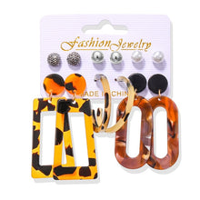 Load image into Gallery viewer, Earrings Set Acrylic Pearl