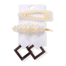 Load image into Gallery viewer, Earrings Set Acrylic Pearl