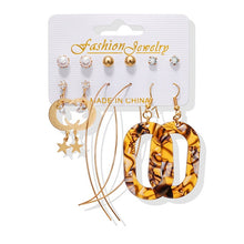 Load image into Gallery viewer, Earrings Set Acrylic Pearl