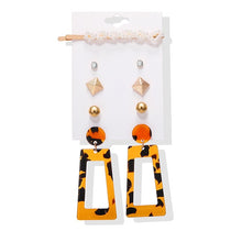 Load image into Gallery viewer, Earrings Set Acrylic Pearl