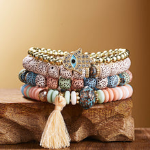 Load image into Gallery viewer, Evil Eye Charm Bracelts