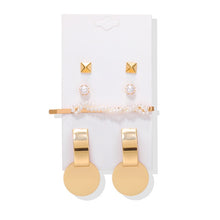 Load image into Gallery viewer, Earrings Set Acrylic Pearl
